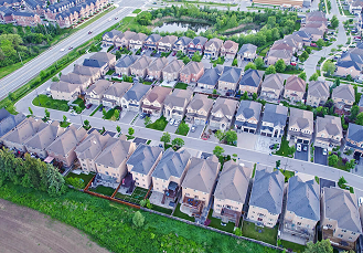 Stony Plain city view